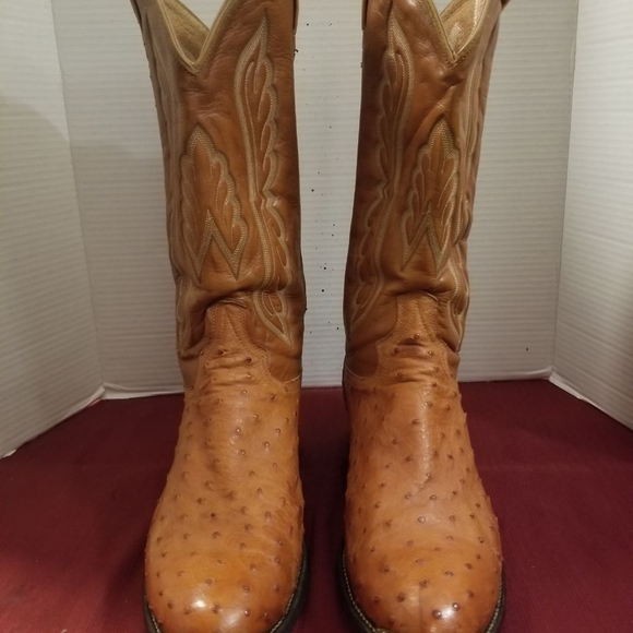 Men's Brahma leather cowboy size 12-13 - Picture 2 of 2